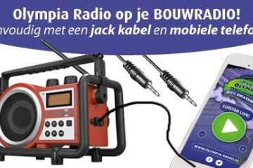 Via bouwradio en auto radio Olympia Radio luisteren (uitleg)